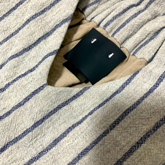 Craig Green V-Neck Striped Short Sleeve Top - Picture 5 of 9